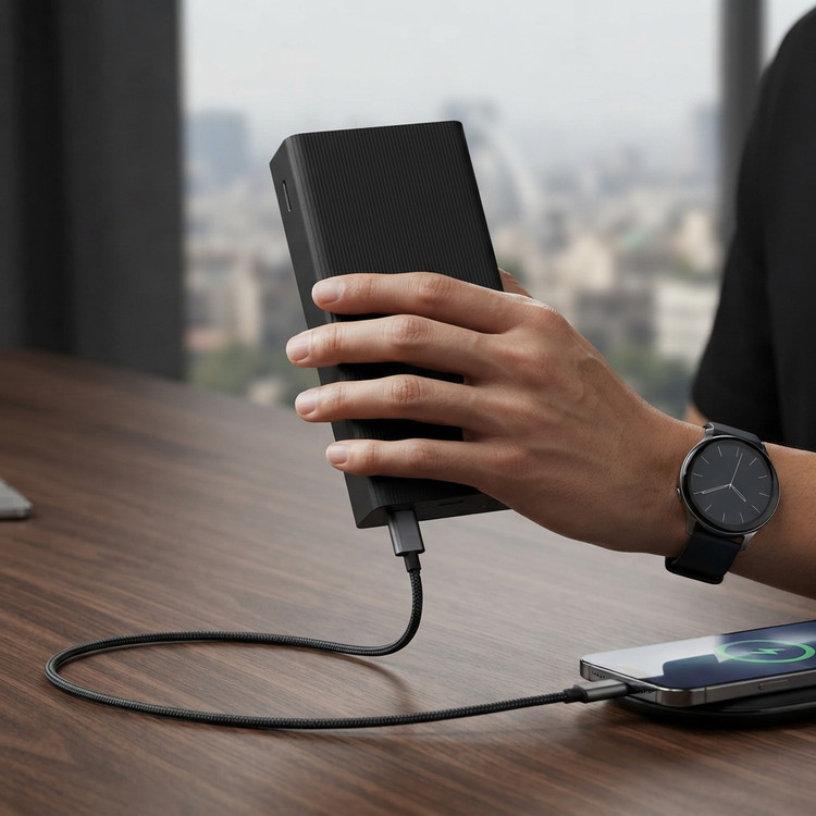 پاوربانک 18 وات شیائومی مدل Mi PB3018ZM ظرفیت 30000 میلی آمپر شیائومی اصل + پلمپ + ضمانت (12 ماه گارانتی)