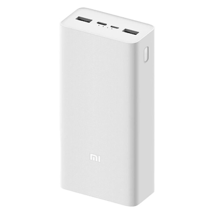 پاوربانک 18 وات شیائومی مدل Mi PB3018ZM ظرفیت 30000 میلی آمپر شیائومی اصل + پلمپ + ضمانت (12 ماه گارانتی)