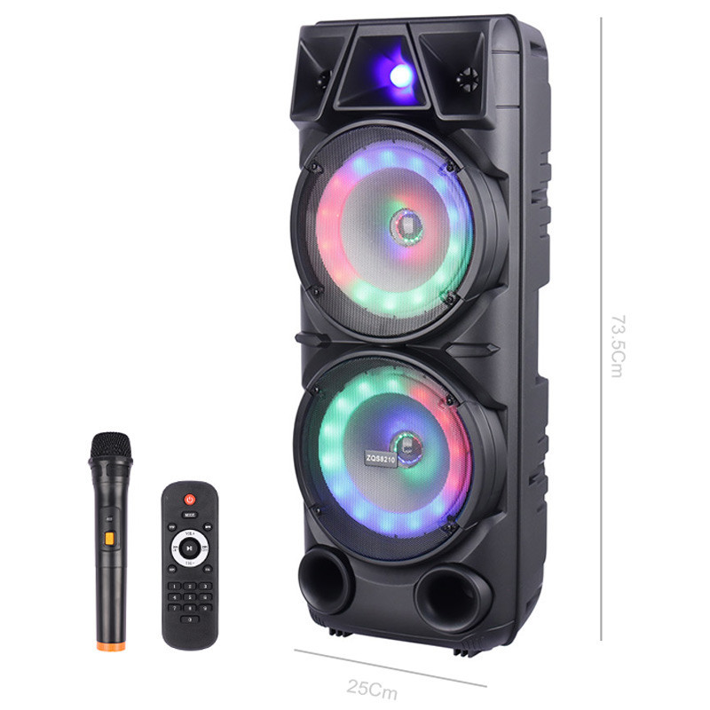 اسپیکر بلوتوثی قابل حمل مدل ZQS8210، با توان خروجی 40 وات، بلوتوث نسخه 4.2 و باتری لیتیومی 4500 میلی‌آمپر ساعت