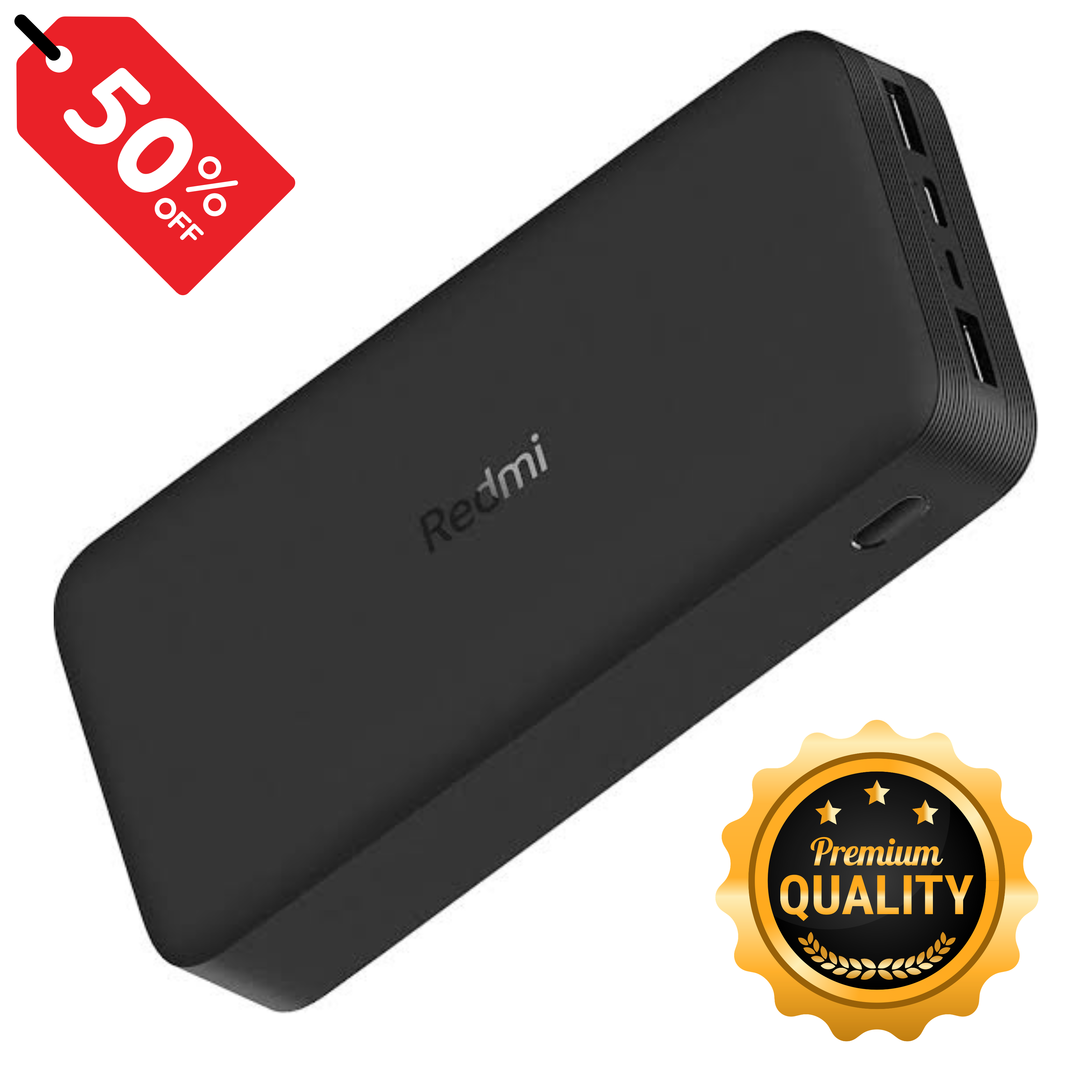 پاوربانک 18 وات شیائومی مدل Redmi PB200LZM ظرفیت 20000 میلی آمپر اورجینال فست شارژ با ضمانت 12 ماهه